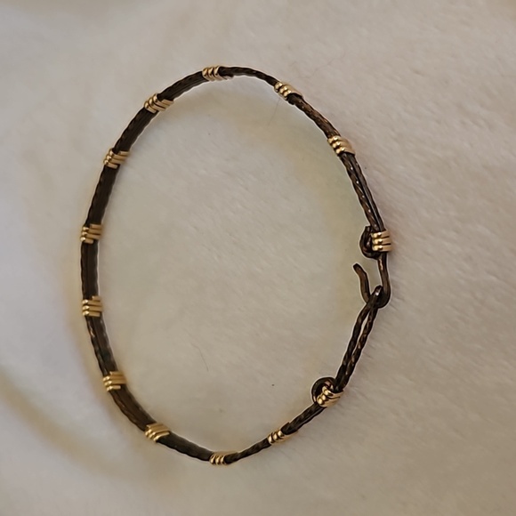 3/$30 Rustic Knot Cuff Bracelet and Bronze Two-tone Bracelet - Picture 6 of 9